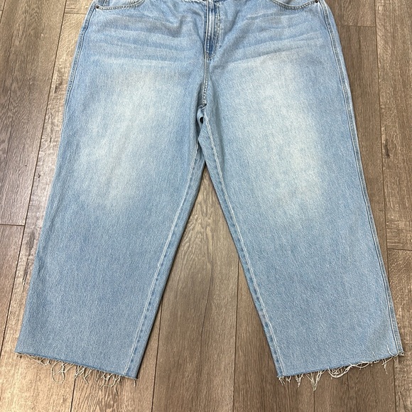 Future Collective mid rise straight leg size 22 new with tags - Picture 3 of 5